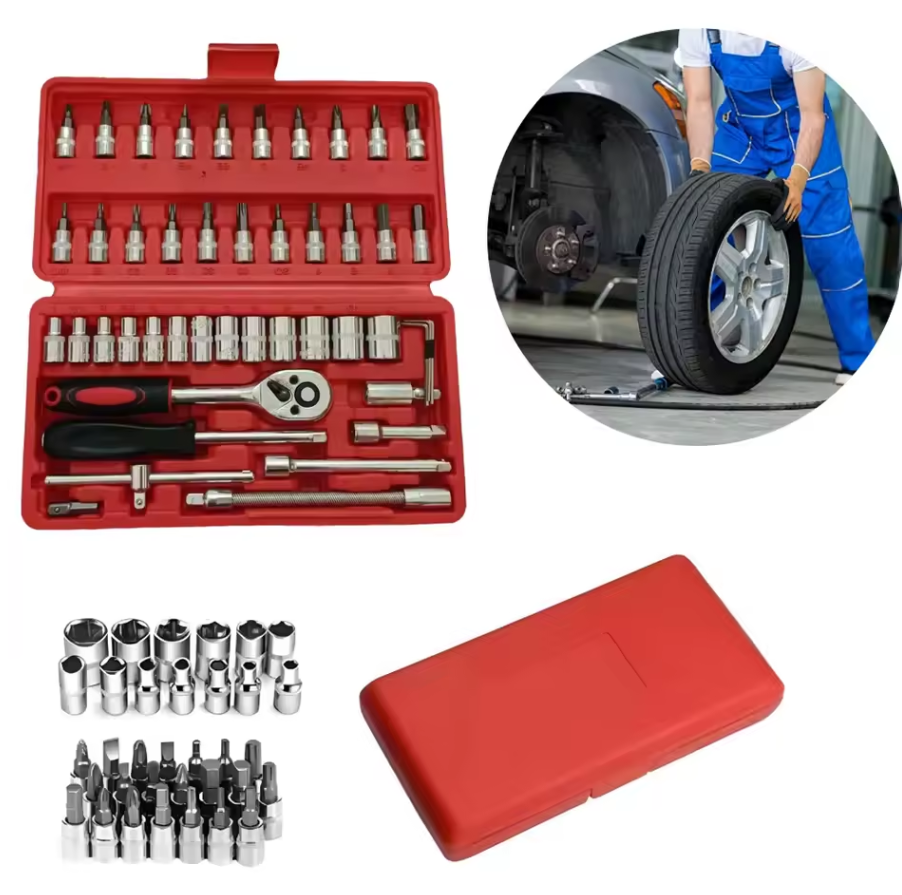 GearProX | Kit 46 en 1 Profesional – Diseñado para el Hombre que Todo lo Puede