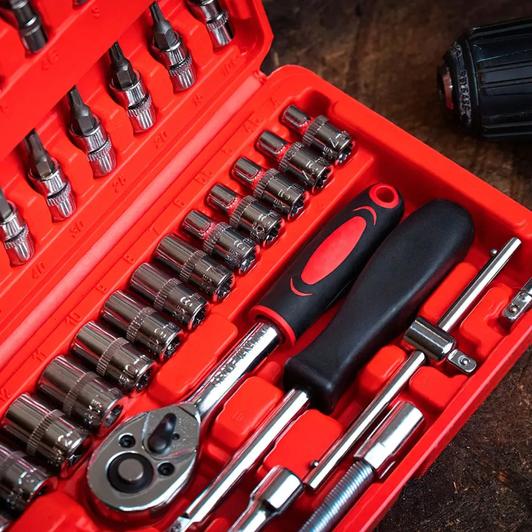 GearProX | Kit 46 en 1 Profesional – Diseñado para el Hombre que Todo lo Puede