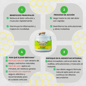 PROMO 2x1 Beevana Original® – La Crema Más Vendida contra el Dolor 🔥 ¡Solo por Tiempo Limitado!
