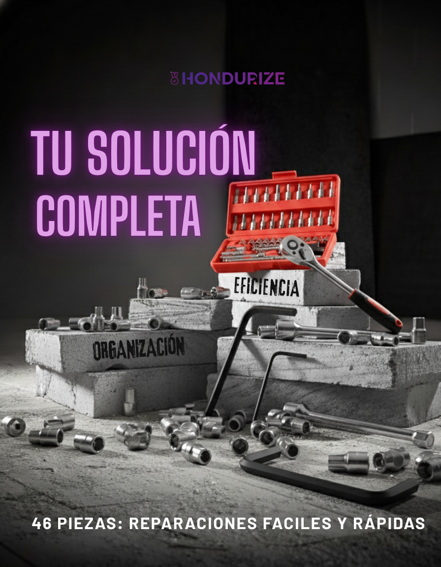 GearProX | Kit 46 en 1 Profesional – Diseñado para el Hombre que Todo lo Puede